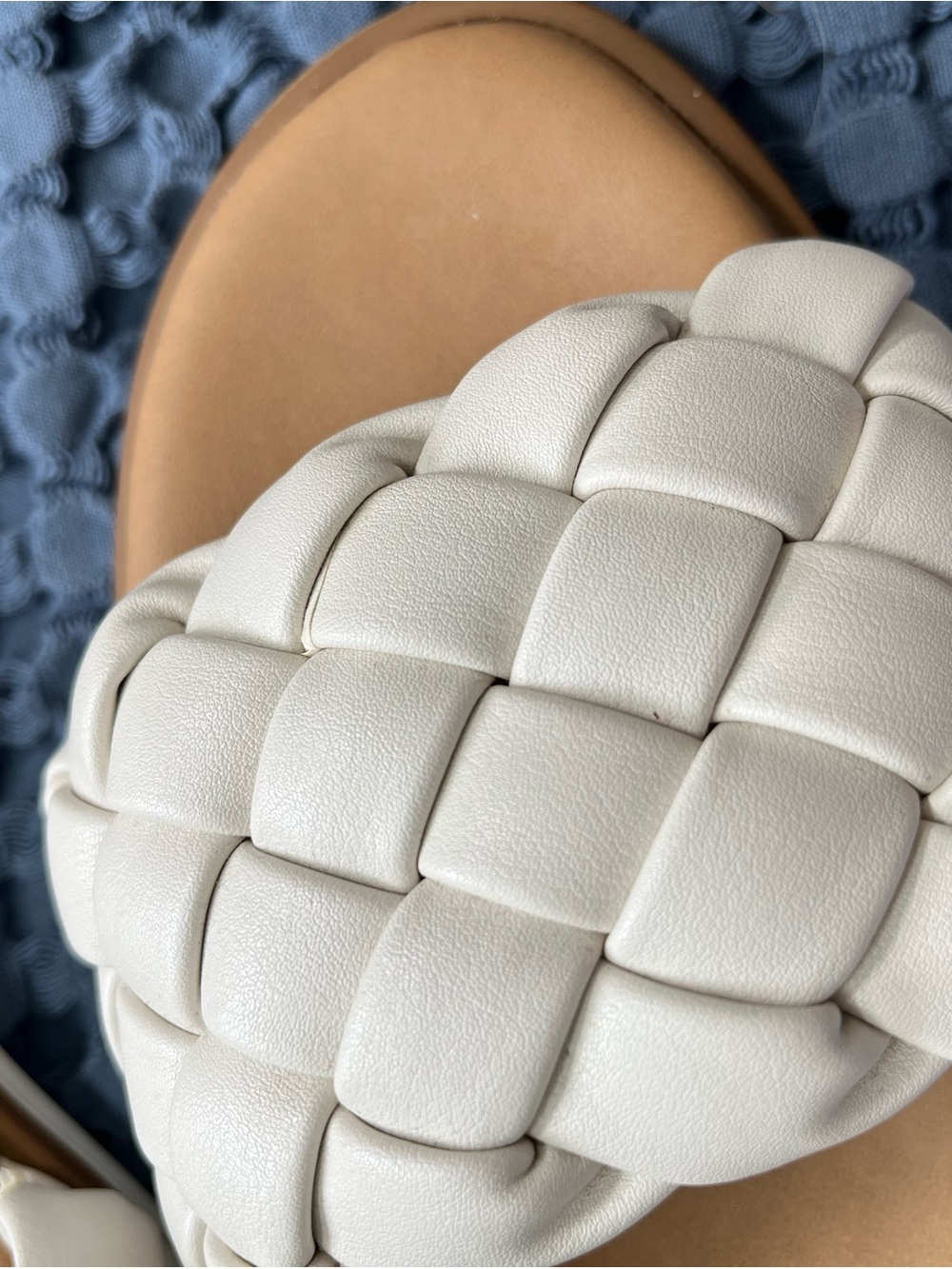 Steve Madden Woven Slide Sandals - Picture 2 of 3